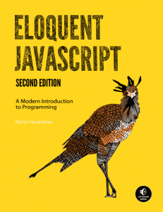 Eloquent JavaScript Book Cover